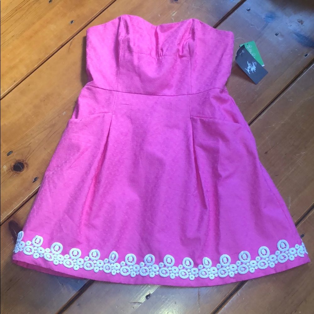 NEW strapless Lilly Pulitzer dress